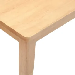 vidaXL Bancos-Banco 110 cm Madera Maciza Caucho