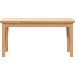 vidaXL Banco 90 cm Madera Maciza Caucho Natural Outlet