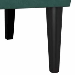 vidaXL Bancos-Banco Chesterfield 112 x 65,5 x 75 cm Terciopelo