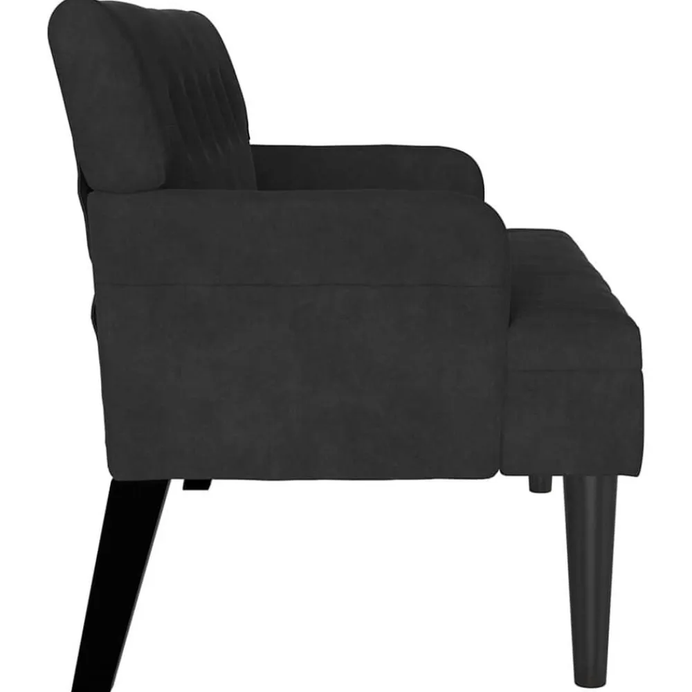 vidaXL Bancos-Banco Chesterfield 112 x 65,5 x 75 cm Terciopelo