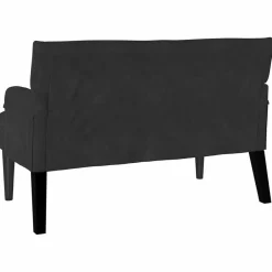 vidaXL Bancos-Banco Chesterfield 112 x 65,5 x 75 cm Terciopelo