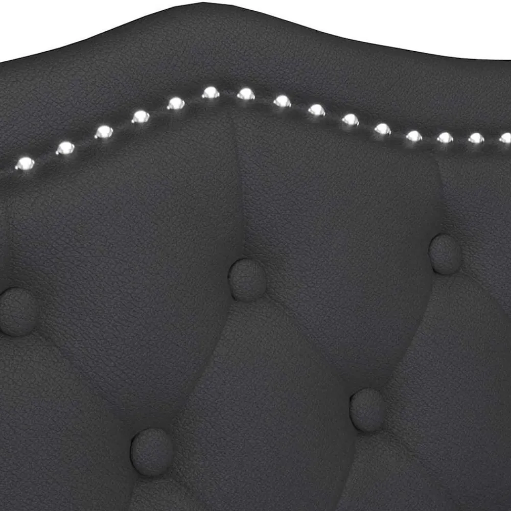 vidaXL Bancos-Banco Chesterfield 120.5 x 65 x 75 cm Cuero sintético
