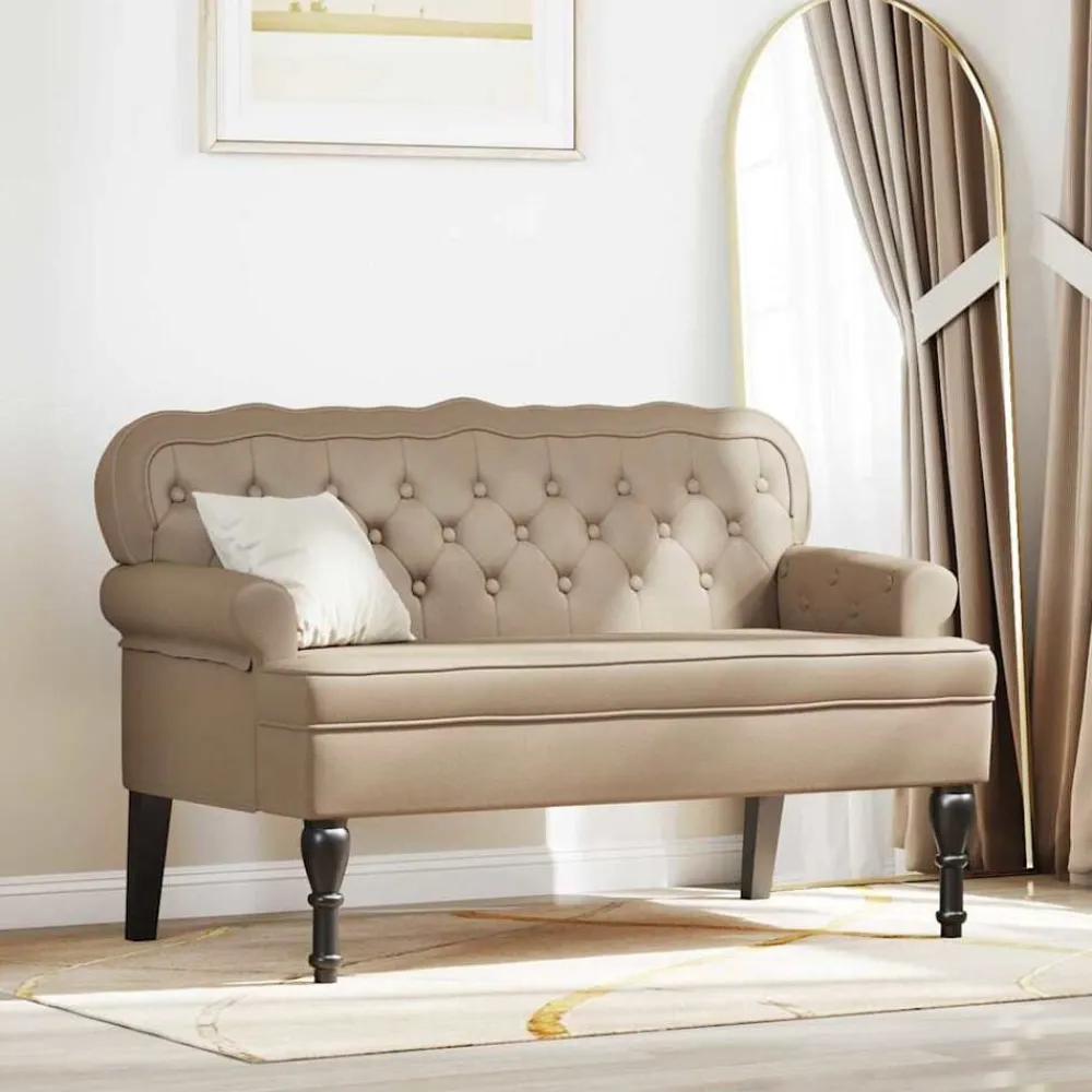 vidaXL Bancos-Banco Chesterfield 119,5 x 64,5 x 75 cm