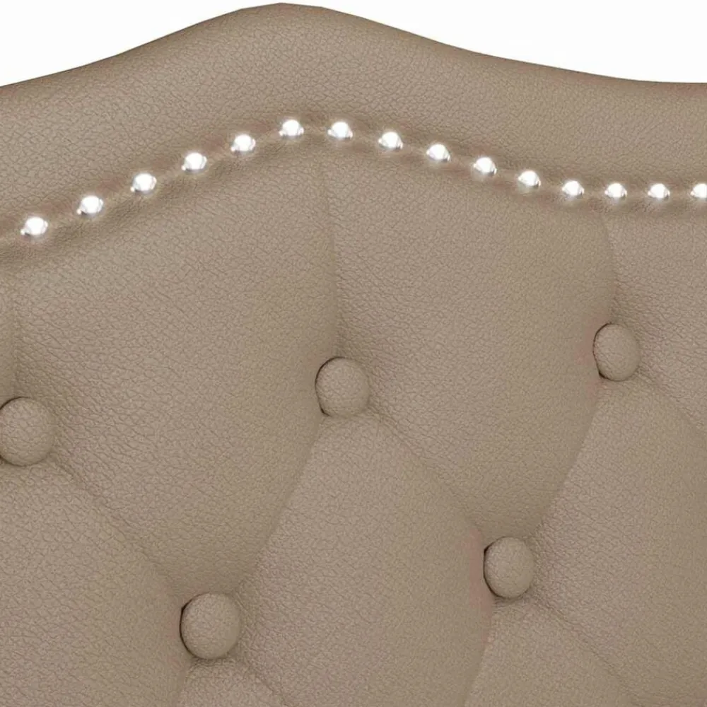 vidaXL Bancos-Banco Chesterfield 120.5 x 65 x 75 cm Cuero sintético