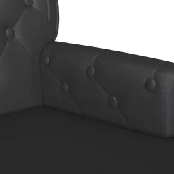 vidaXL Bancos-Banco Chesterfield 119,5 x 64,5 x 75 cm Cuero sintético
