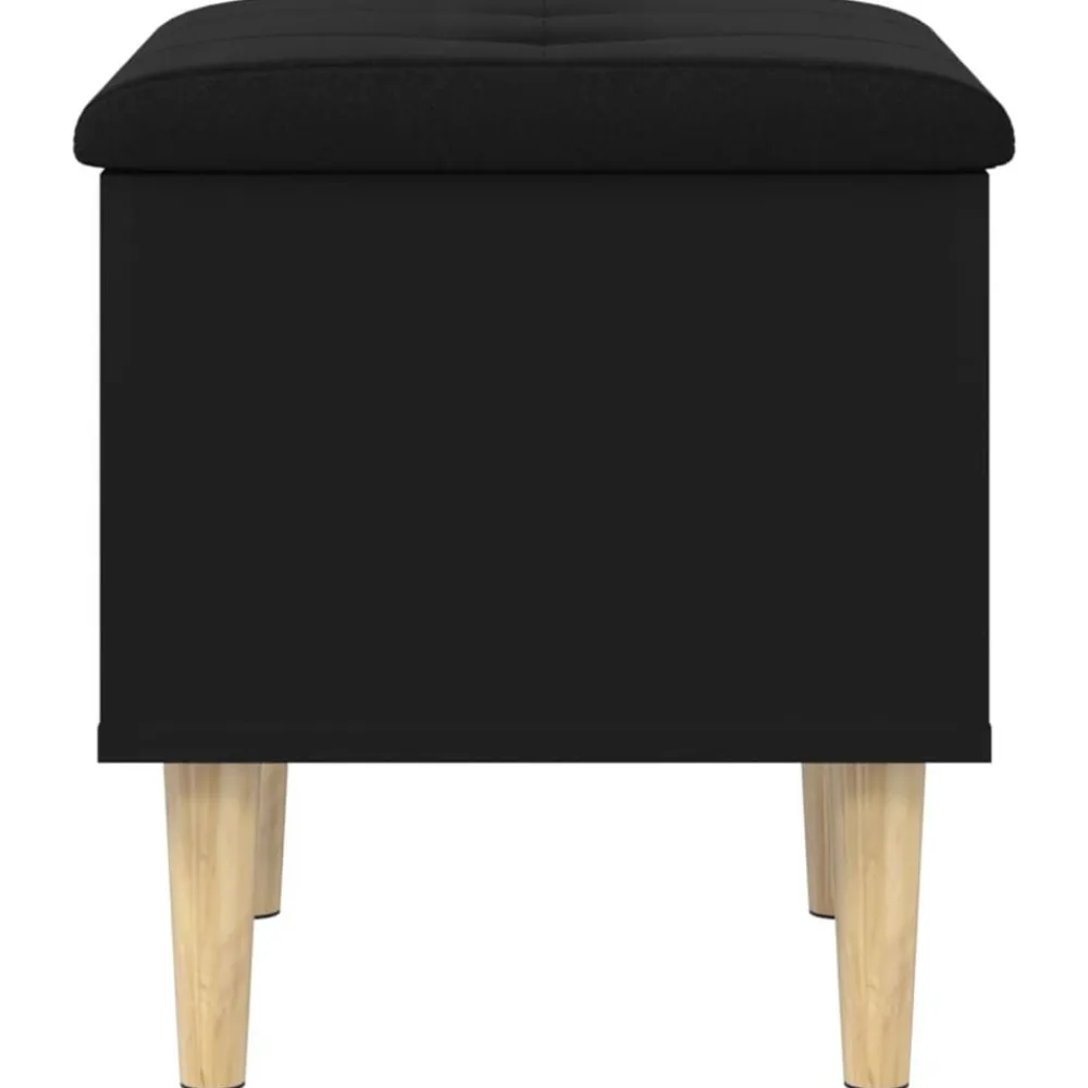 vidaXL Bancos-Banco con almacenaje madera de ingeniería 42x42x46 cm