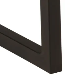 vidaXL Bancos-Banco con borde natural de madera de mango maciza 105 cm