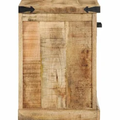 vidaXL Bancos-Banco con cajón Marrón 110 x 35 x 50 cm Mango rugoso