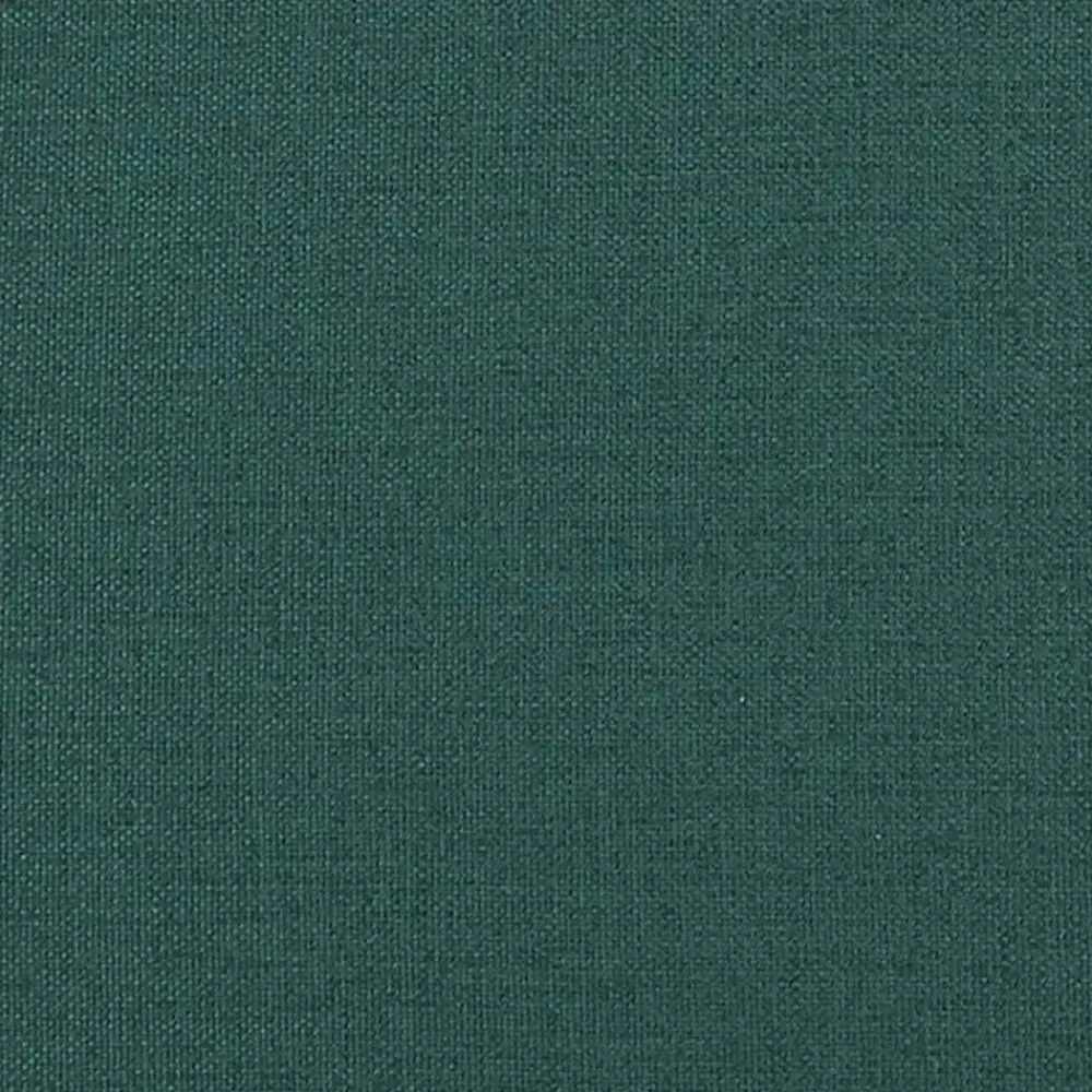 vidaXL Banco con cojines tela 113x64,5x75,5 cm Verde oscuro Clearance