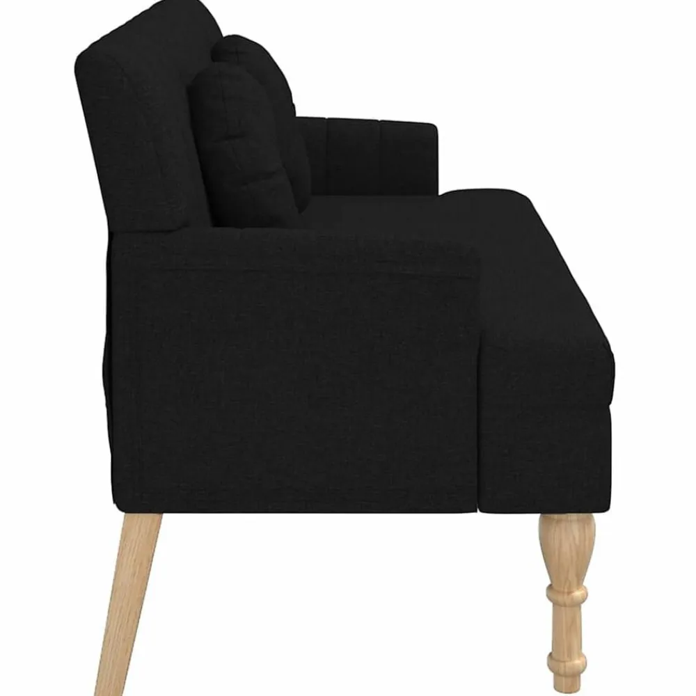vidaXL Bancos-Banco con cojines tela 113x64,5x75,5 cm