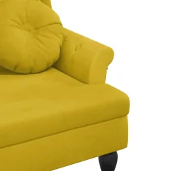 vidaXL Bancos-Banco con cojines terciopelo 120,5x65x75 cm