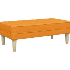 vidaXL Bancos-Banco con cojín 113 x 57 x 39 cm tela