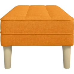 vidaXL Bancos-Banco con cojín 113 x 57 x 39 cm tela