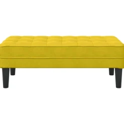 vidaXL Bancos-Banco con cojín 113 x 57 x 39 cm Terciopelo
