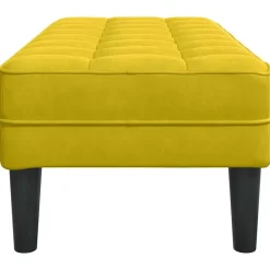 vidaXL Bancos-Banco con cojín 113 x 57 x 39 cm Terciopelo