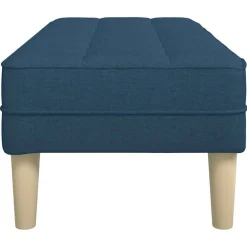vidaXL Bancos-Banco con cojín 113 x 57 x 39 cm tela