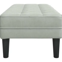 vidaXL Bancos-Banco con cojín 113 x 57 x 39 cm Terciopelo