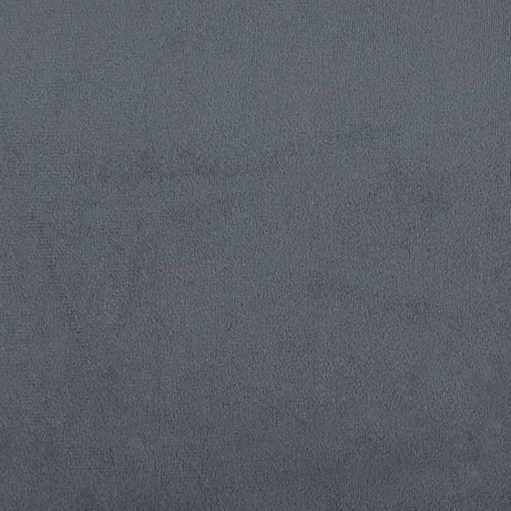 vidaXL Banco con cojín 113 x 57 x 39 cm Terciopelo Gris oscuro Outlet