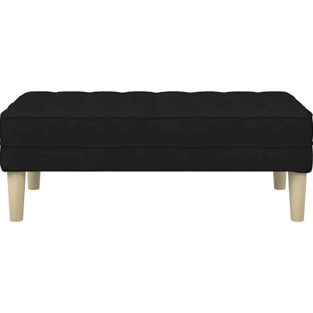 vidaXL Bancos-Banco con cojín 113 x 57 x 39 cm tela