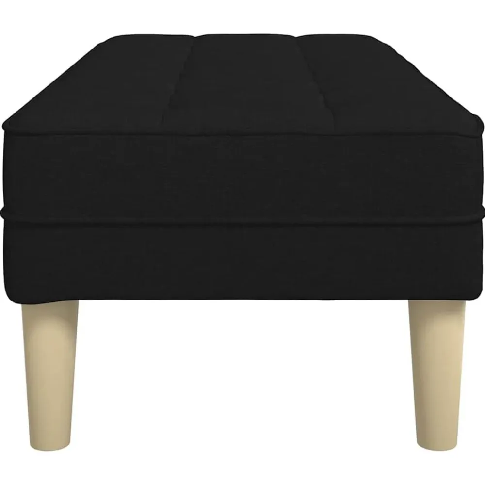 vidaXL Bancos-Banco con cojín 113 x 57 x 39 cm tela