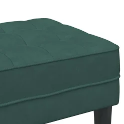 vidaXL Bancos-Banco con cojín 113 x 57 x 39 cm Terciopelo