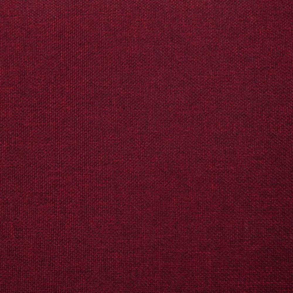 vidaXL Bancos-Banco con espacio de almacenaje 116 cm poliéster rojo vino