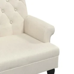 vidaXL Banco con respaldo 120x62x75,5 cm Lino Hot