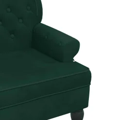 vidaXL Bancos-Banco con respaldo terciopelo 119,5x64,5x75 cm