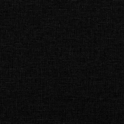 vidaXL Banco con respaldo de tela 120x62x75,5 cm Negro Sale