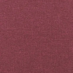 vidaXL Bancos-Banco con respaldo tela rojo tinto 120x62x75,5 cm
