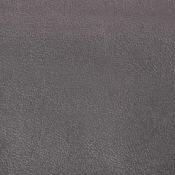 vidaXL Banco con respaldo cuero sintético 112x65,5x75 cm Gris Clearance