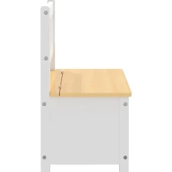 Niños vidaXL Mobiliario Para Bebés Y Niños Pequeños-Banco de almacenaje para niños MDF 60x30x55 cm