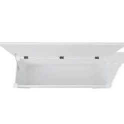 vidaXL Banco de almacenamiento estilo barroco MDF blanco Best