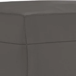 vidaXL Bancos-Banco de cuero sintético 70x35x41 cm