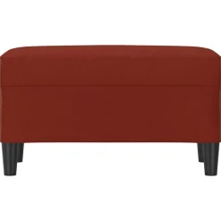 vidaXL Bancos-Banco de cuero sintético 70x35x41 cm