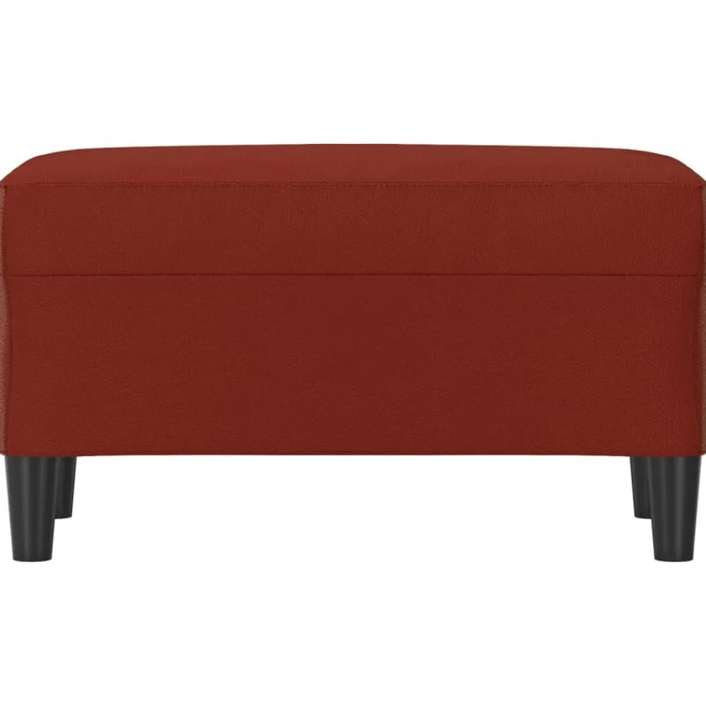 vidaXL Bancos-Banco de cuero sintético 70x35x41 cm