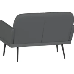 vidaXL Bancos-Banco de cuero sintético 107x80x81 cm