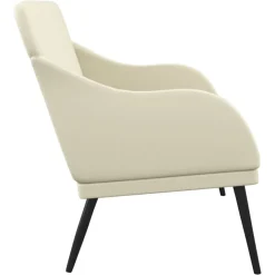 vidaXL Bancos-Banco de cuero sintético color 110x76x80 cm