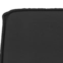 vidaXL Banco de cuero sintético 100x75x76 cm Negro Outlet