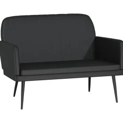 vidaXL Bancos-Banco de cuero sintético 107x80x81 cm