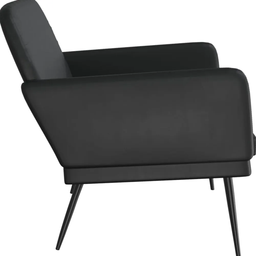 vidaXL Bancos-Banco de cuero sintético 107x80x81 cm