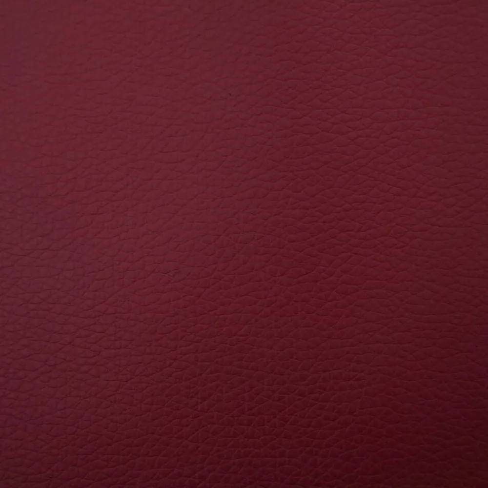 vidaXL Bancos-Banco de cuero sintético 139,5 cm color vino tinto
