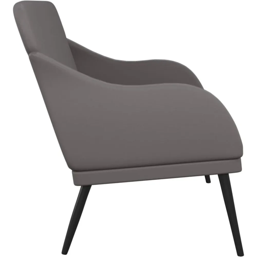 vidaXL Bancos-Banco de cuero sintético 110x76x80 cm