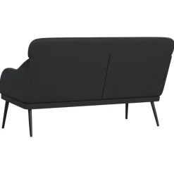 vidaXL Bancos-Banco de cuero sintético 110x76x80 cm
