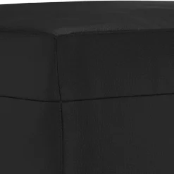vidaXL Banco de cuero sintético 70x35x41 cm Negro Sale