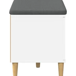vidaXL Bancos-Banco de entrada 60 x 38 x 46 cm Madera Ingenierizada y Tela