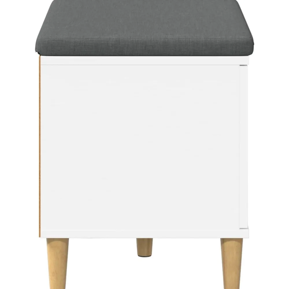vidaXL Bancos-Banco de entrada 60 x 38 x 46 cm Madera Ingenierizada y Tela