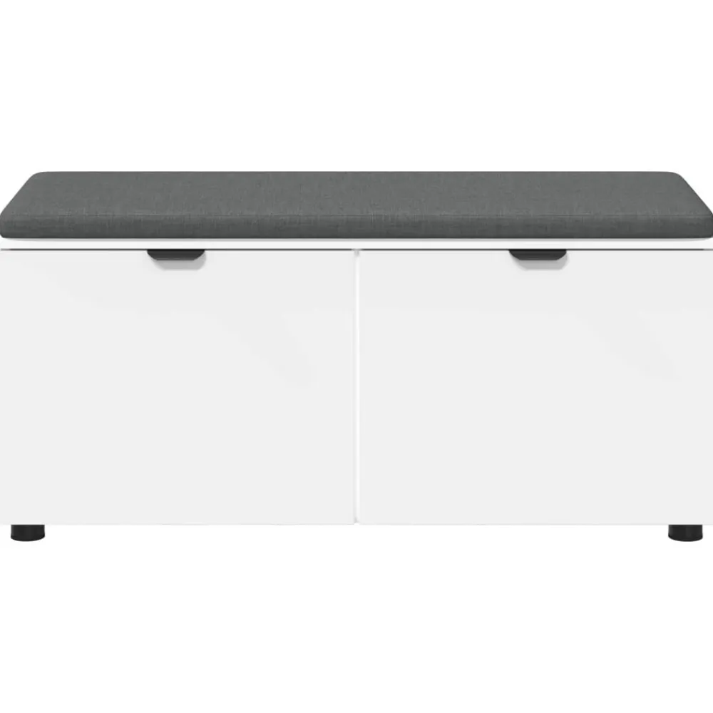 vidaXL Bancos-Banco de entrada 100 x 38 x 46 cm Madera Ingenierizada y Tela