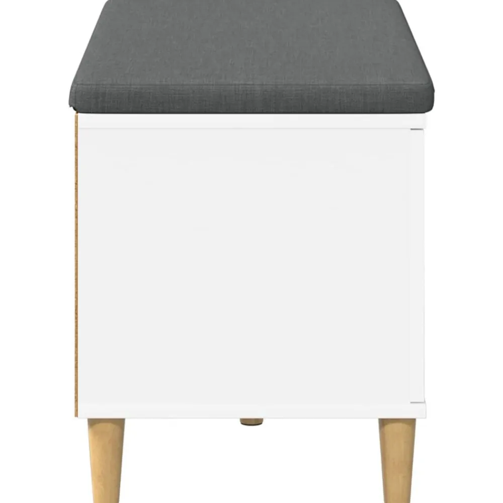vidaXL Bancos-Banco de entrada 80 x 38 x 46 cm Madera Ingenierizada y Tela