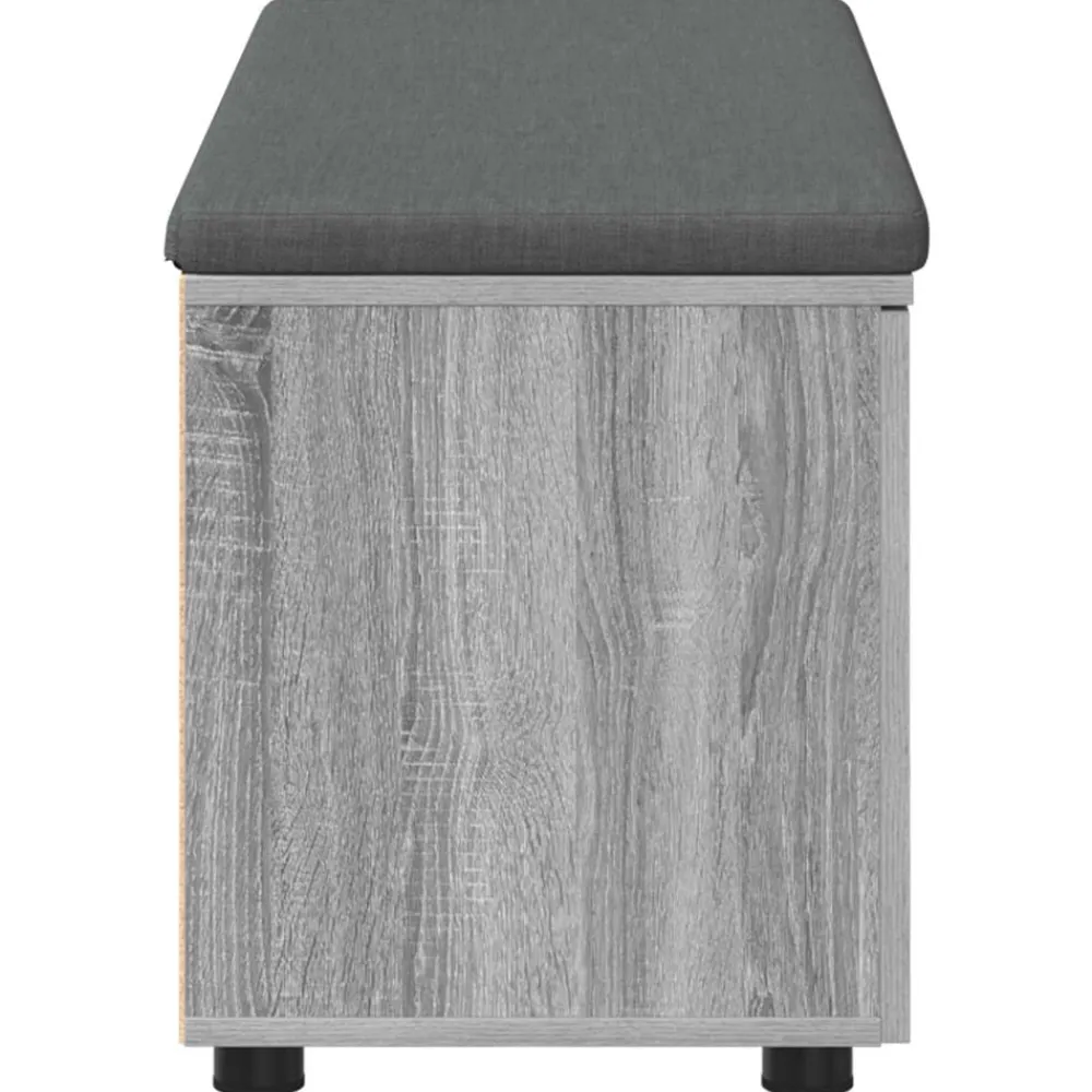 vidaXL Bancos-Banco de entrada con cojín 100 x 38 x 46 cm